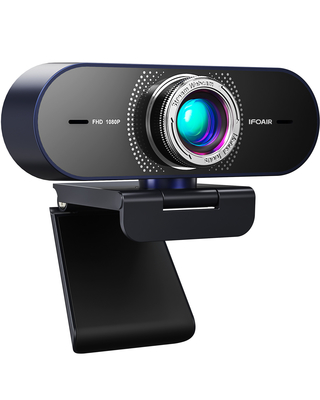Computer-Videowebcam-strömendes ProWebcam IFOAIR HD 1080P mit der 6 Schicht-Blendschutzlinse