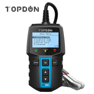 Batterie-Prüfvorrichtungs-Selbstbatterie-Tests TOPDON 12V Diagnosemaschine des tragbaren