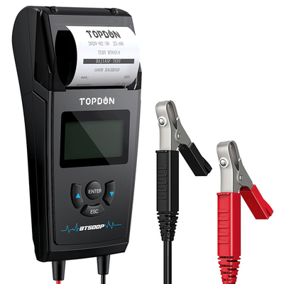 Tragbare Auto-LKW-Batterie-Prüfvorrichtung der Batterie-Btp500 der Prüfvorrichtungs-12V 24V mit Drucker